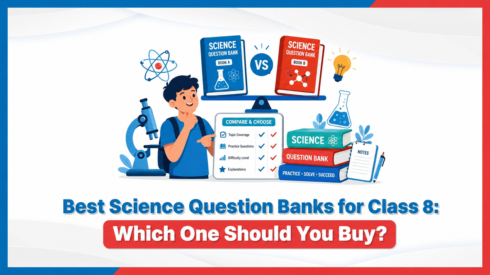 Best Science Question Banks for Class 8: Which One Should You Buy?